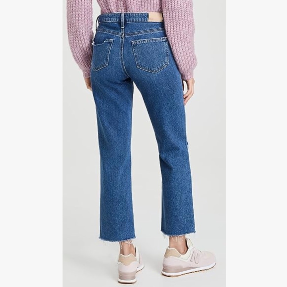Nwot Paige Noella High Waist Straight Leg Jeans sz 32 #II - Picture 2 of 6